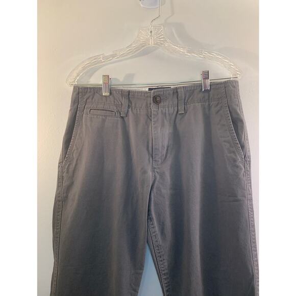AMERICAN EAGLE Men’s Gray Relaxed Straight Leg Pants / Size: 30x32 - Picture 4 of 11